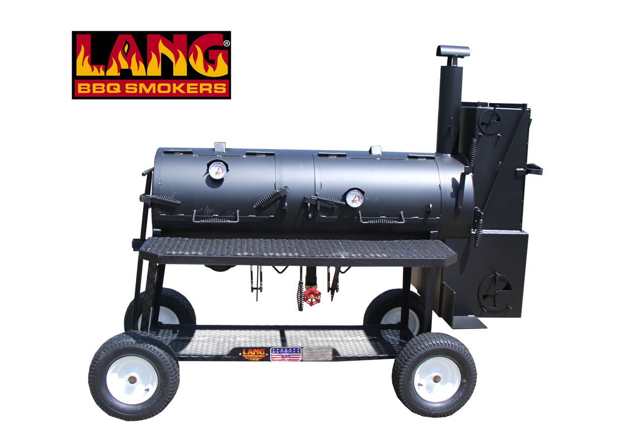 36″ Hybrid Deluxe Patio Lang BBQ Smokers