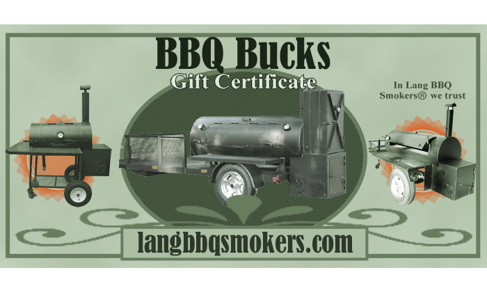 Lang bbq smoker for cheap sale